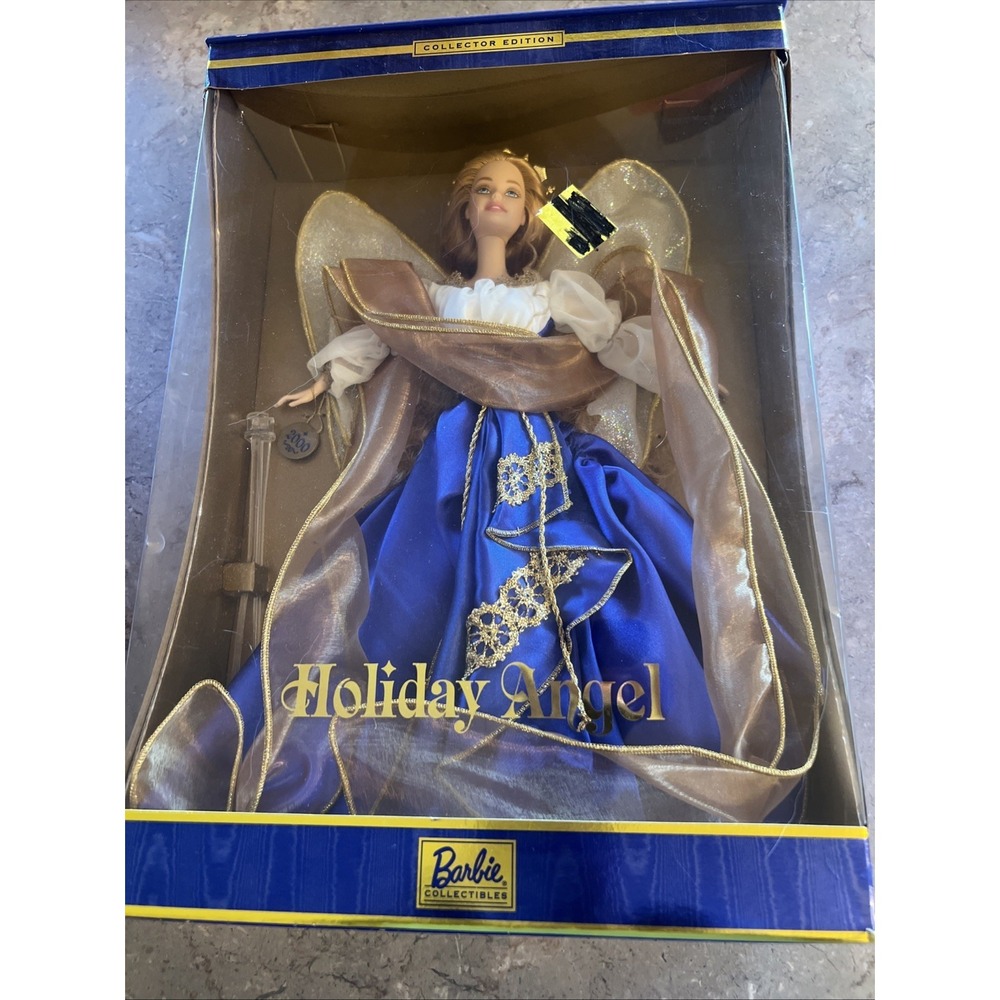 2000 Holiday Angel Barbie Doll Collector Edition Mattel